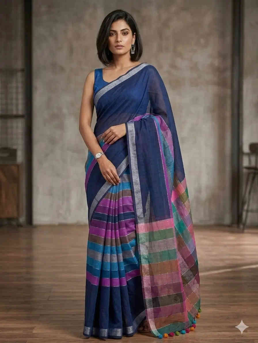Trendy Cotton Saree