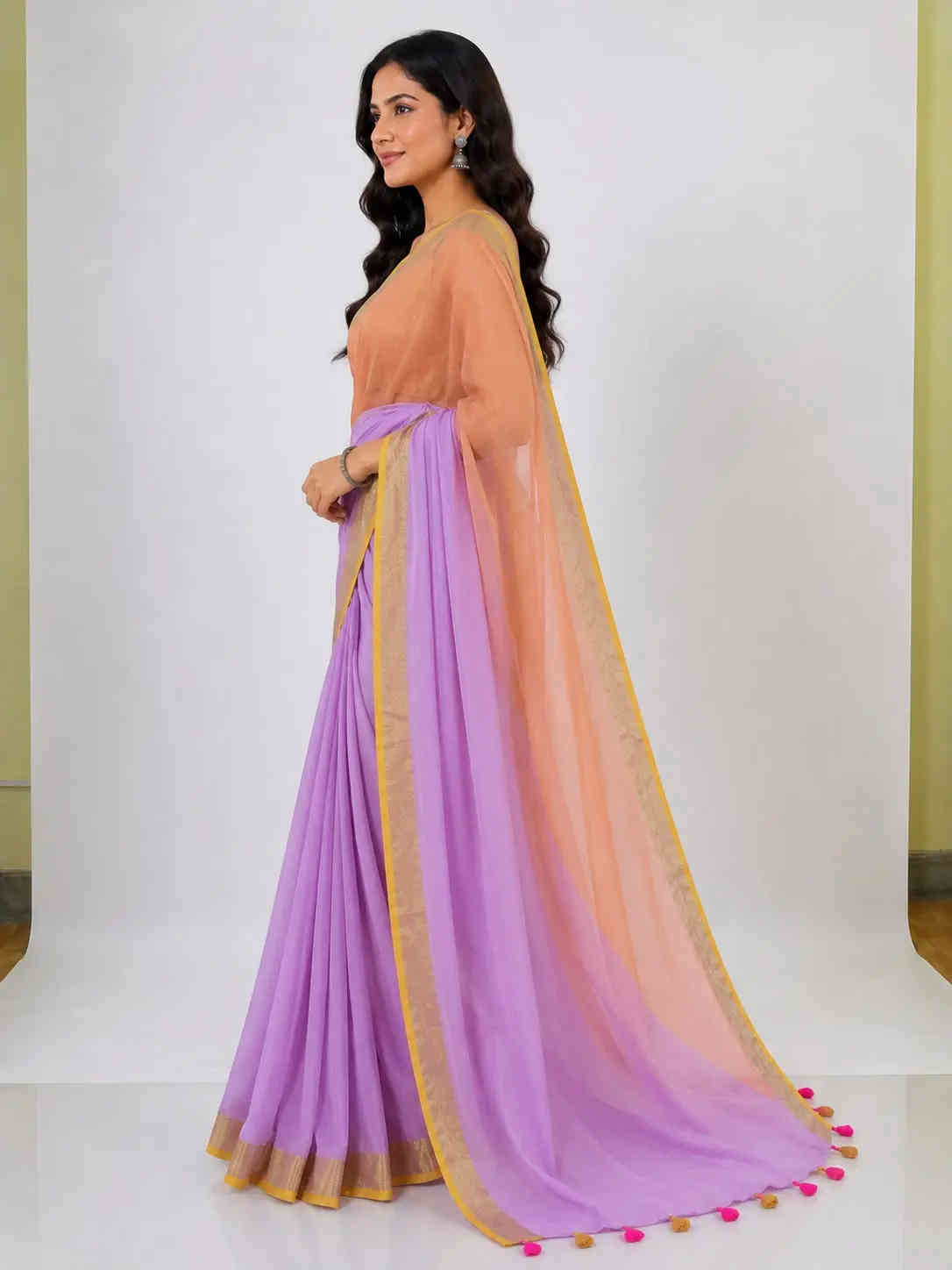 Trendy Cotton Saree