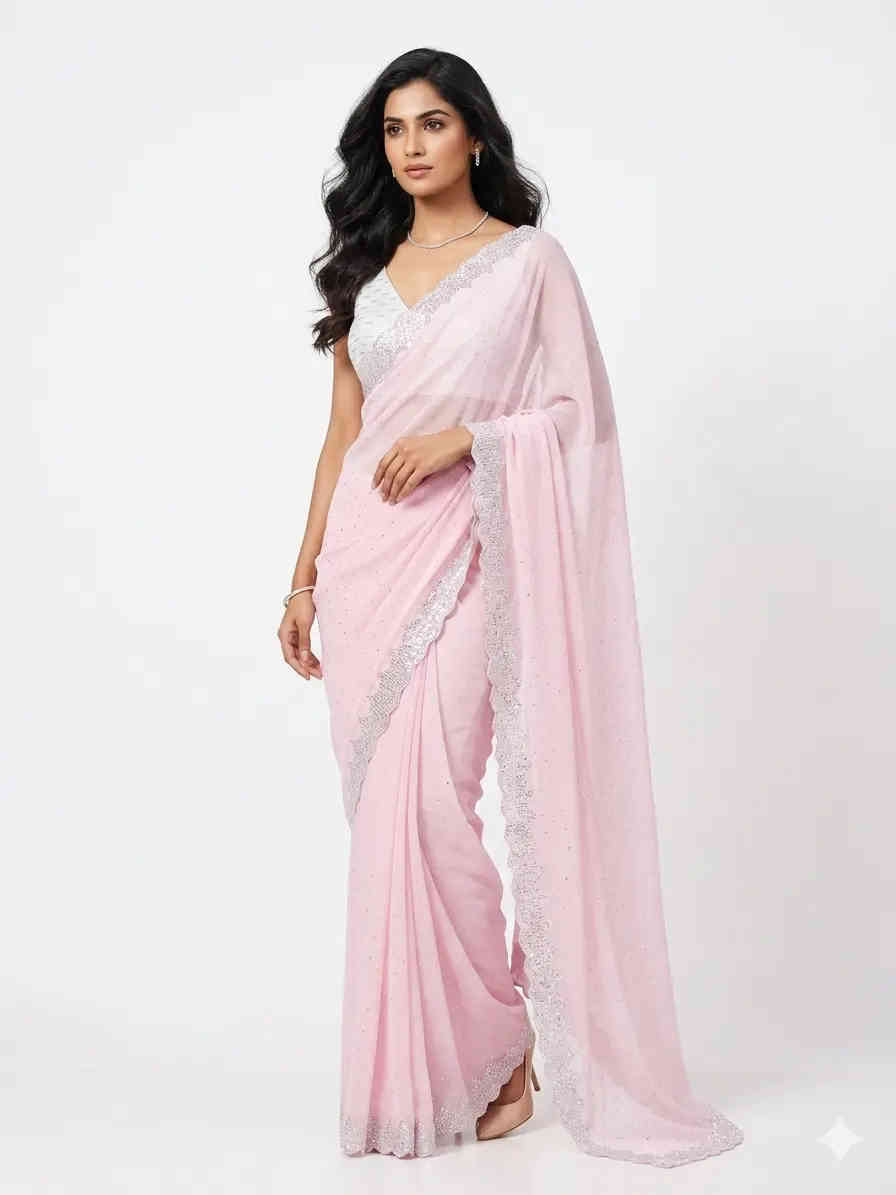 Soft Glam Saree