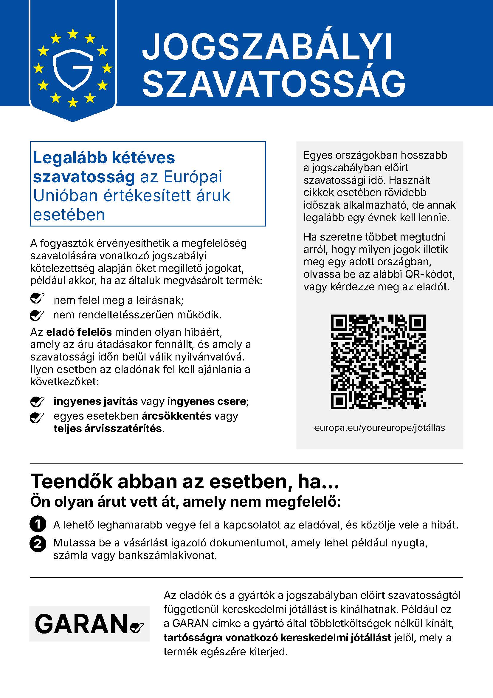 Harmonizált értesítés