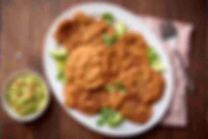 Pork Milanese with Avocado Salsa
