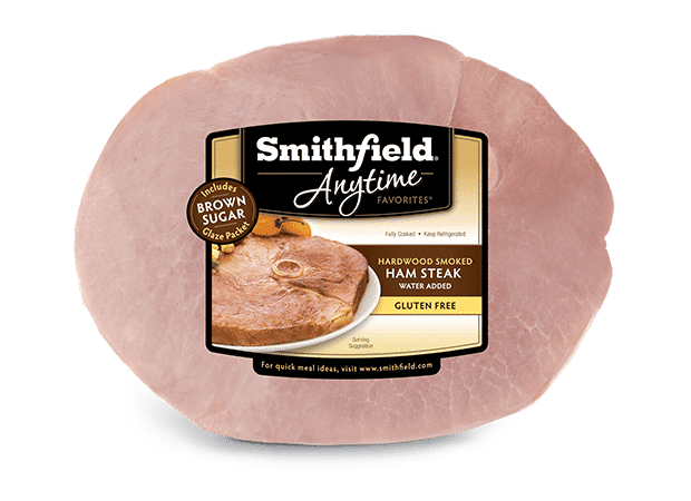 Anytime Favorites Hardwood Smoked Bone-In Ham Steak with Brown Sugar Glaze