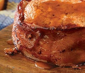 Anytime Favorites Hardwood Smoked Bone-In Ham Steak with Brown Sugar Glaze