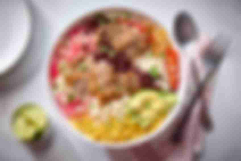 Pork Fajitas Bowl