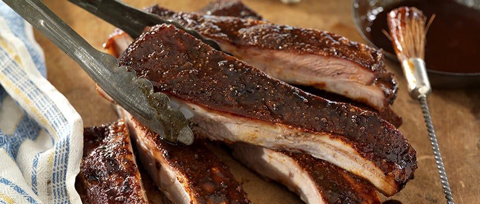 Sticky Molasses Spareribs