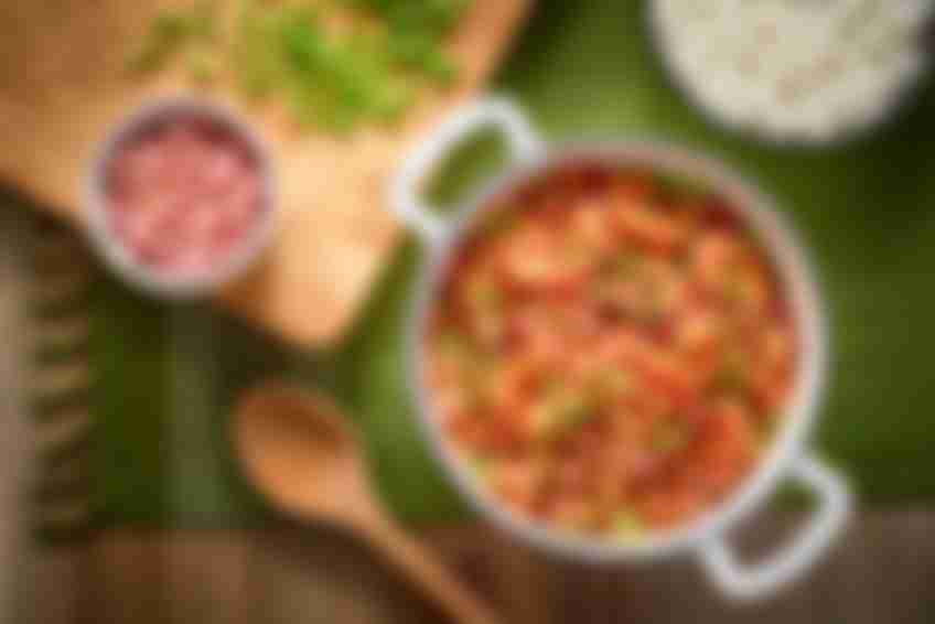 Shrimp and Ham Jambalaya