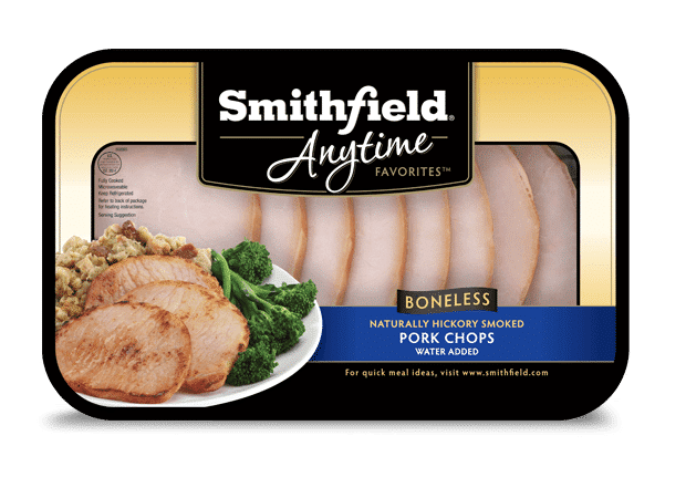 Anytime Favorites Hickory Smoked Boneless Pork Chops, 11.5 oz.