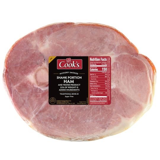 Save on Cook's Shank Portion Ham Traditional Bone-In Fresh Order Online  Delivery