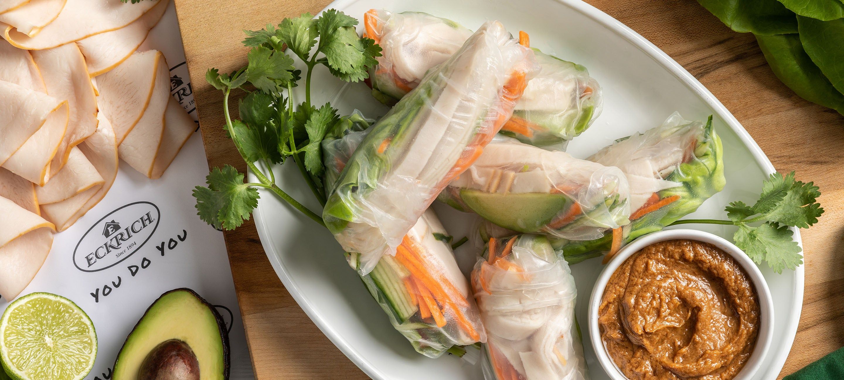 Turkey Summer Rolls Eckrich