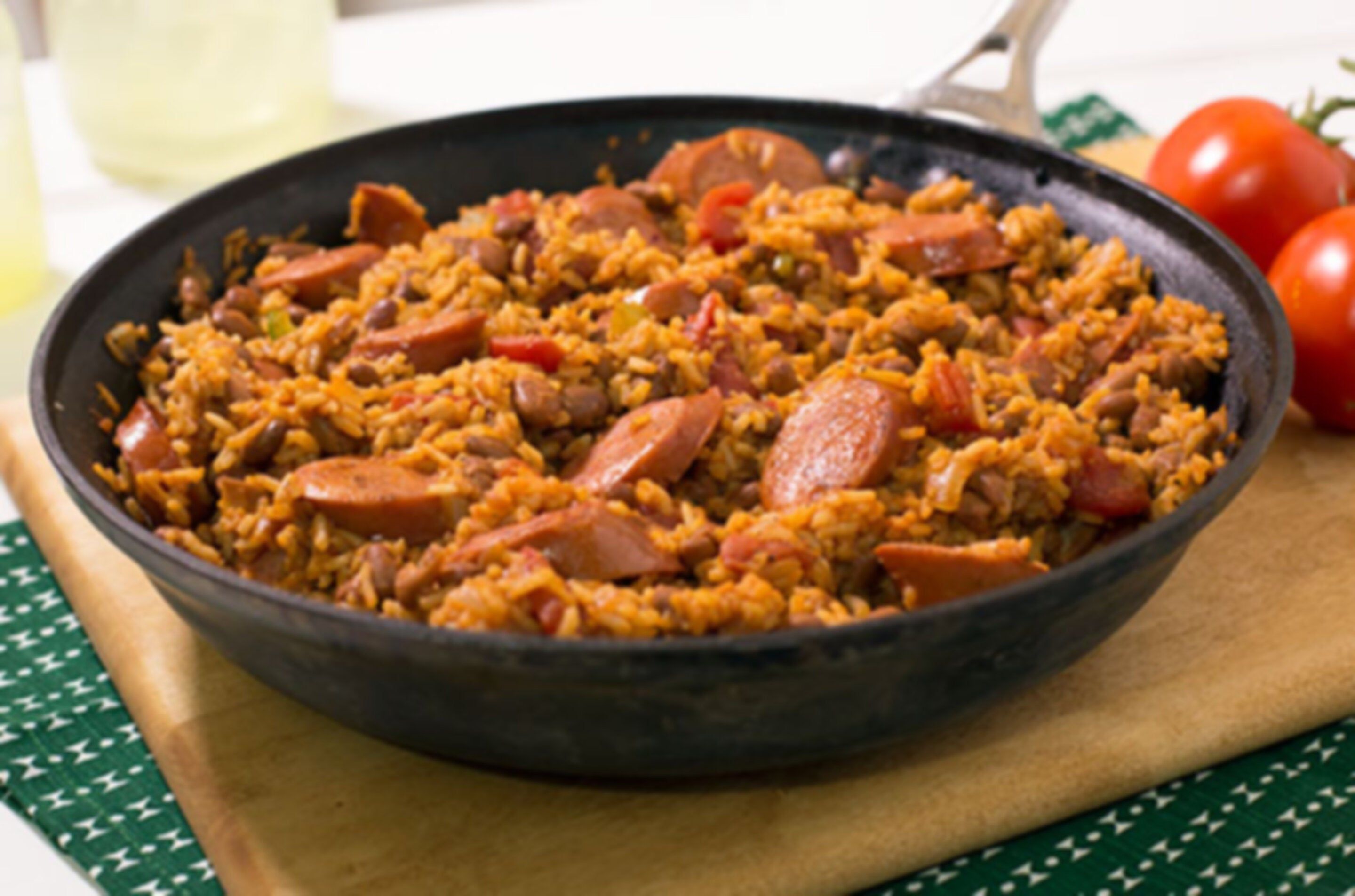 Smoked Sausage with Red Beans and Rice Recipe