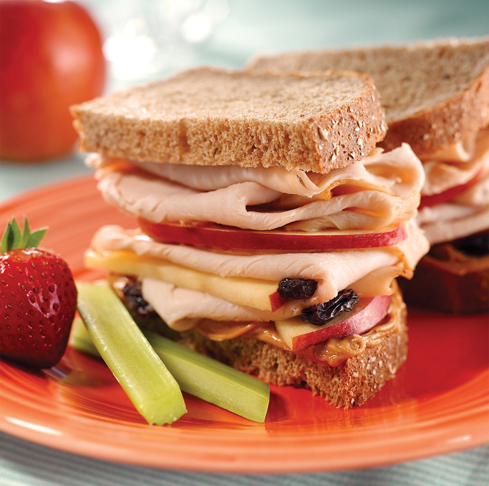 Peanut Butter and Turkey Sandwich