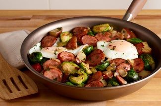 Traeger Smoked Breakfast Skillet with Sausage - Boots & Hooves