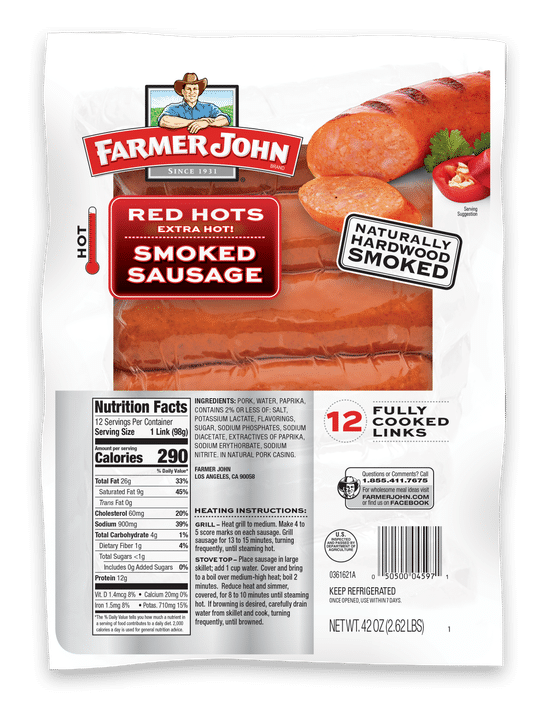 Louisiana Hot Links - Available at Mike Hudson Distributing