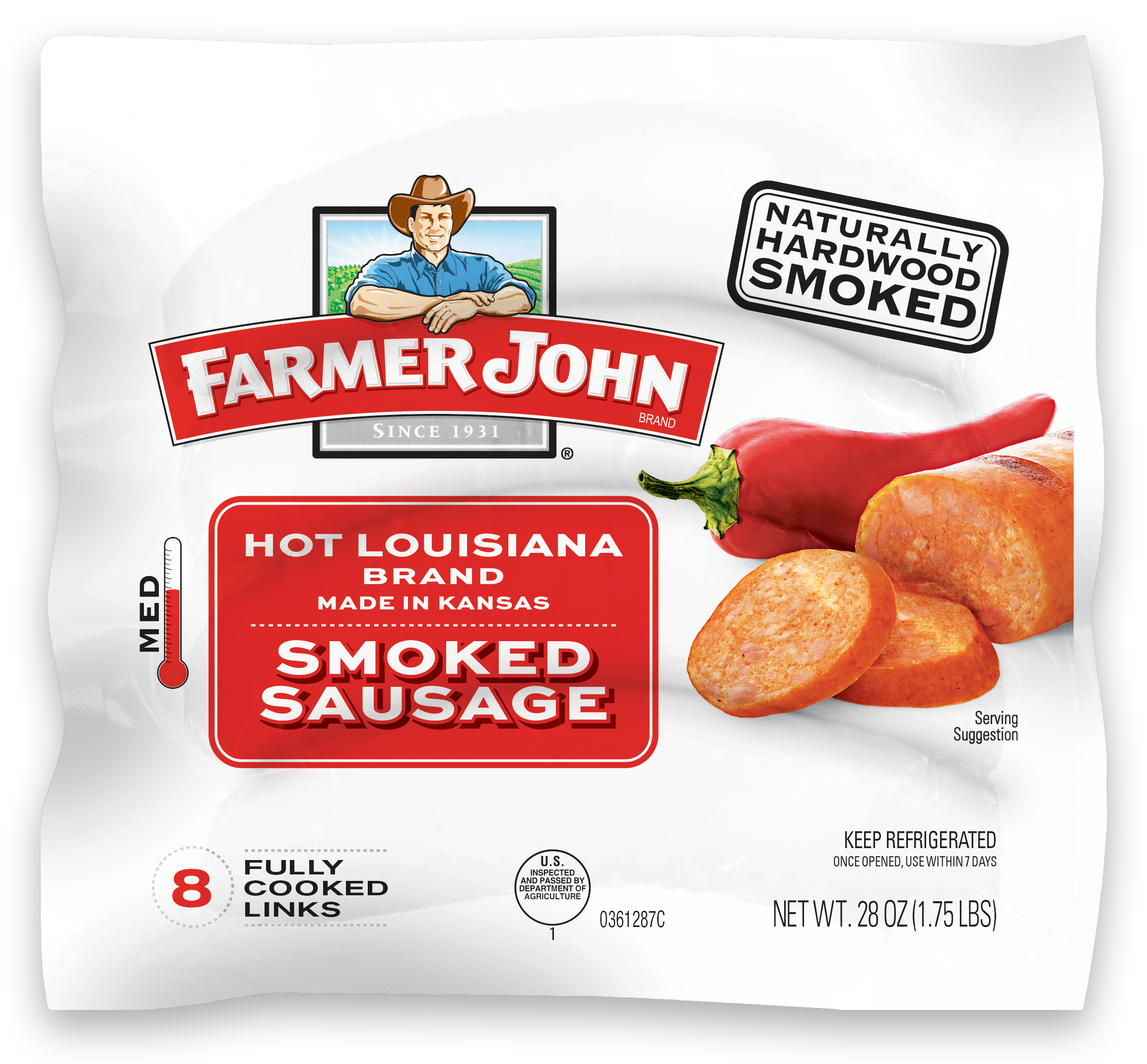 Farmer John® Hot Louisiana Brand Smoked Sausage Reviews 2023