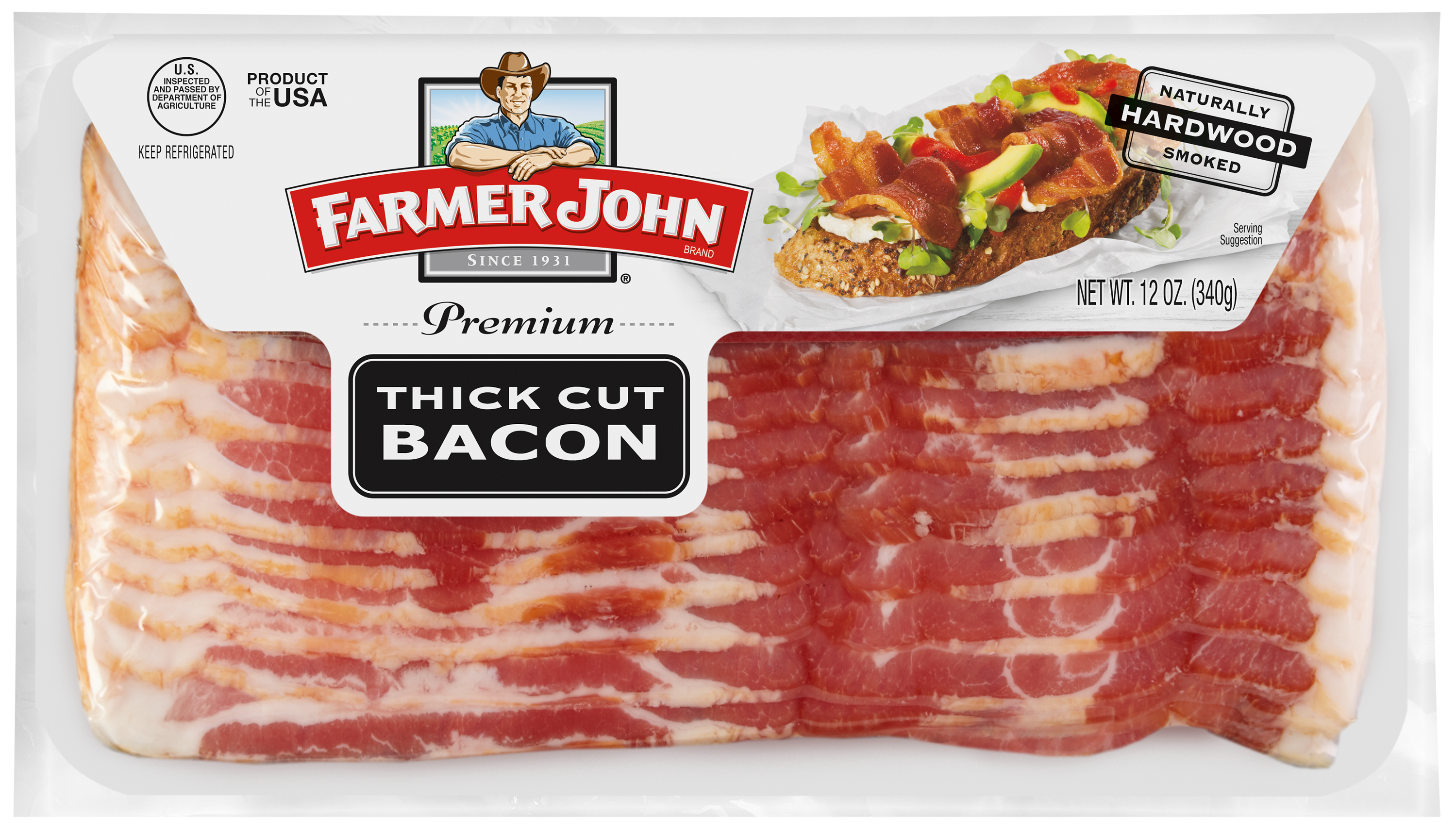 Ranch Seasoning Bacons : Ranch Thick Cut Bacon