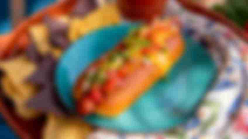 Nacho Hot Dogs