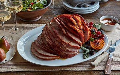 Holiday Ham with Riesling and Mustard Recipe