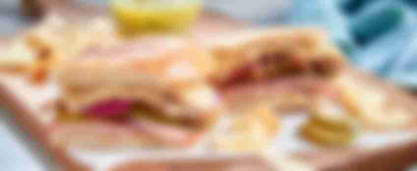 Cuban Sandwich with Mojo Sauce