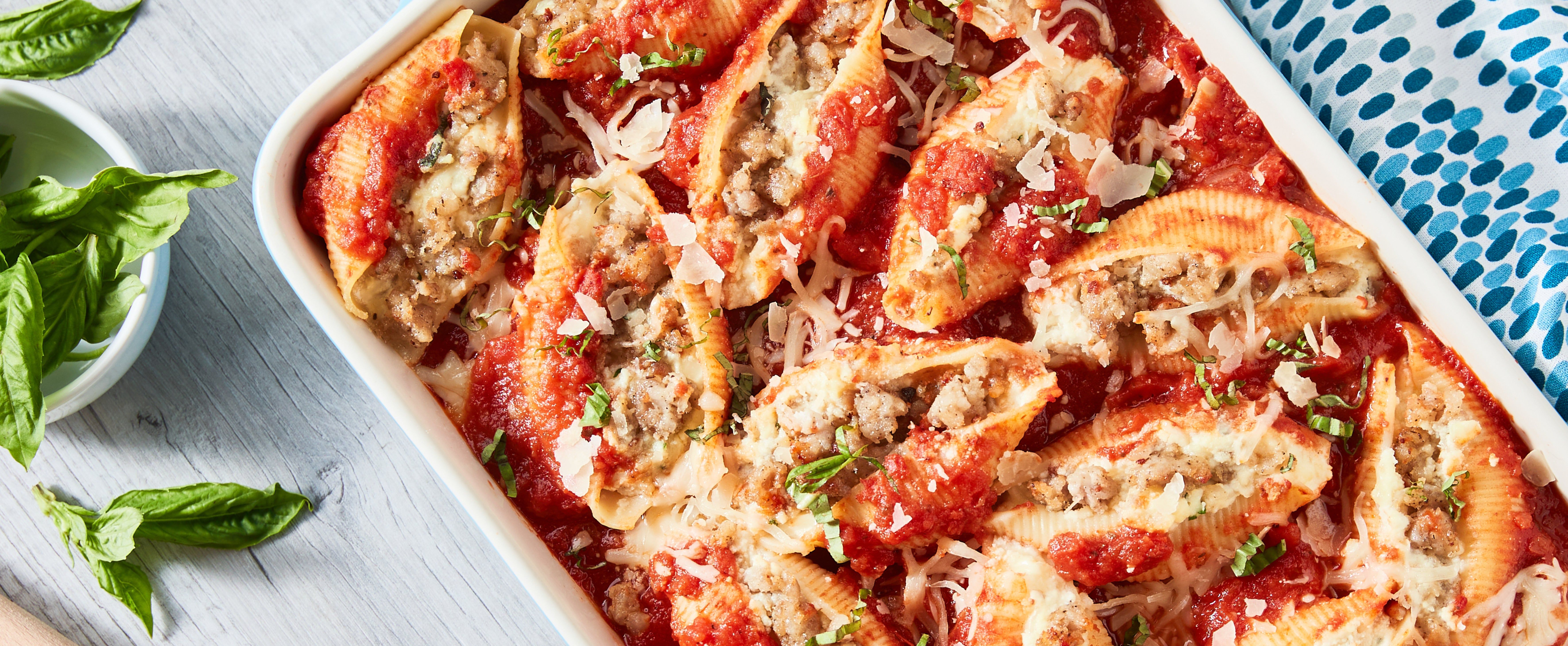 Sausage Stuffed Shells