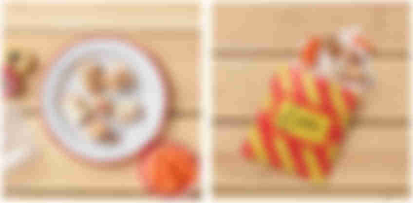 Ham or Turkey Pretzel Bites & Waterproof Bag