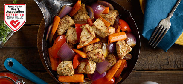 Spicy Skillet Pork with Veggies