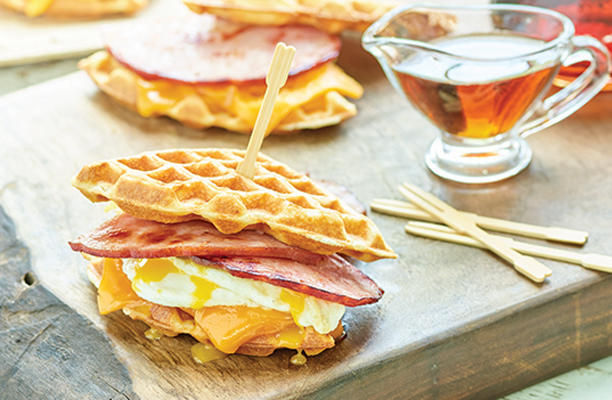 Toasty Tasty Waffle Sandwich