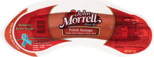 John Morrell Sausage Roll, 3 Pound -- 8 per Case 