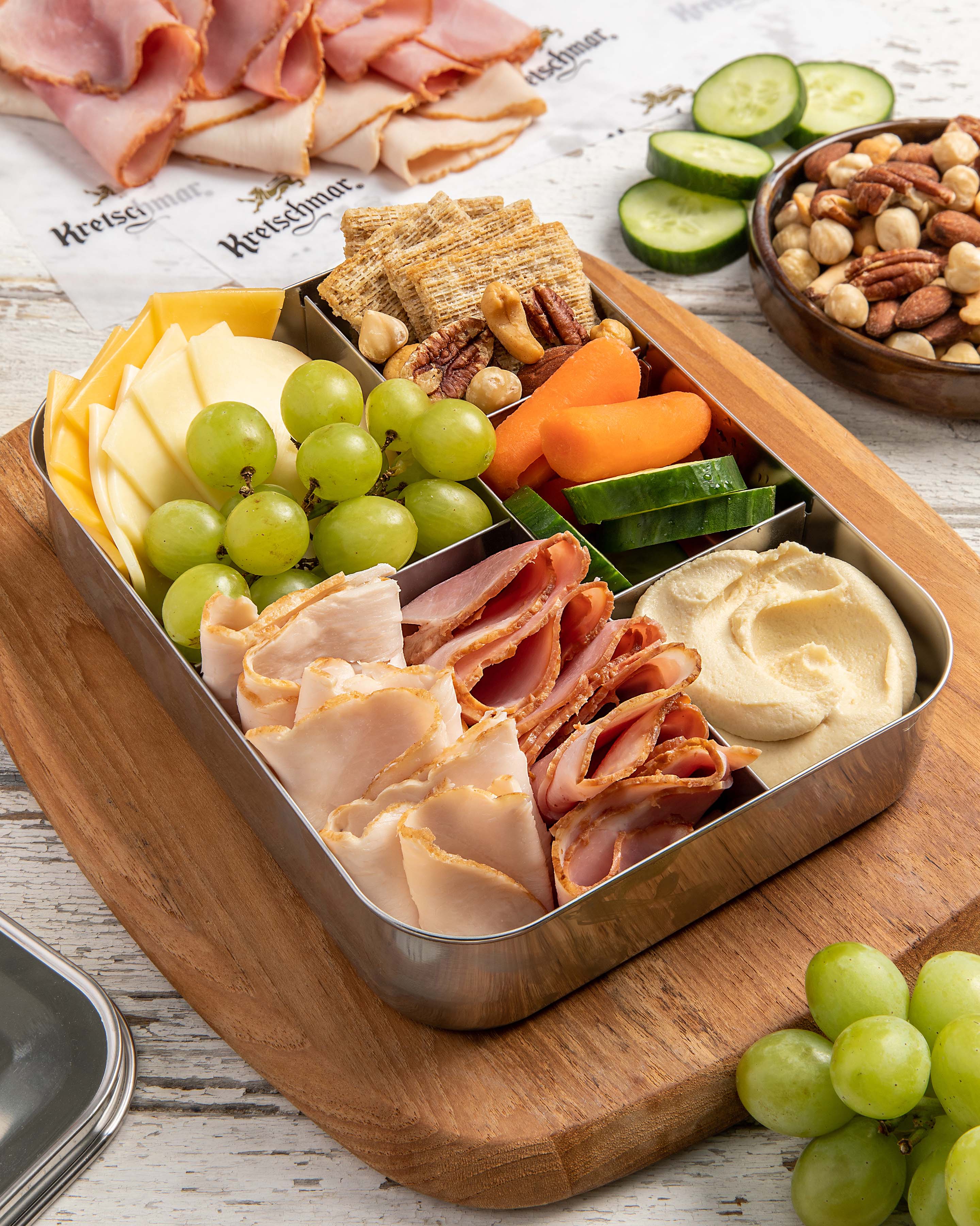 Meat & Cheese Bento Snack Box