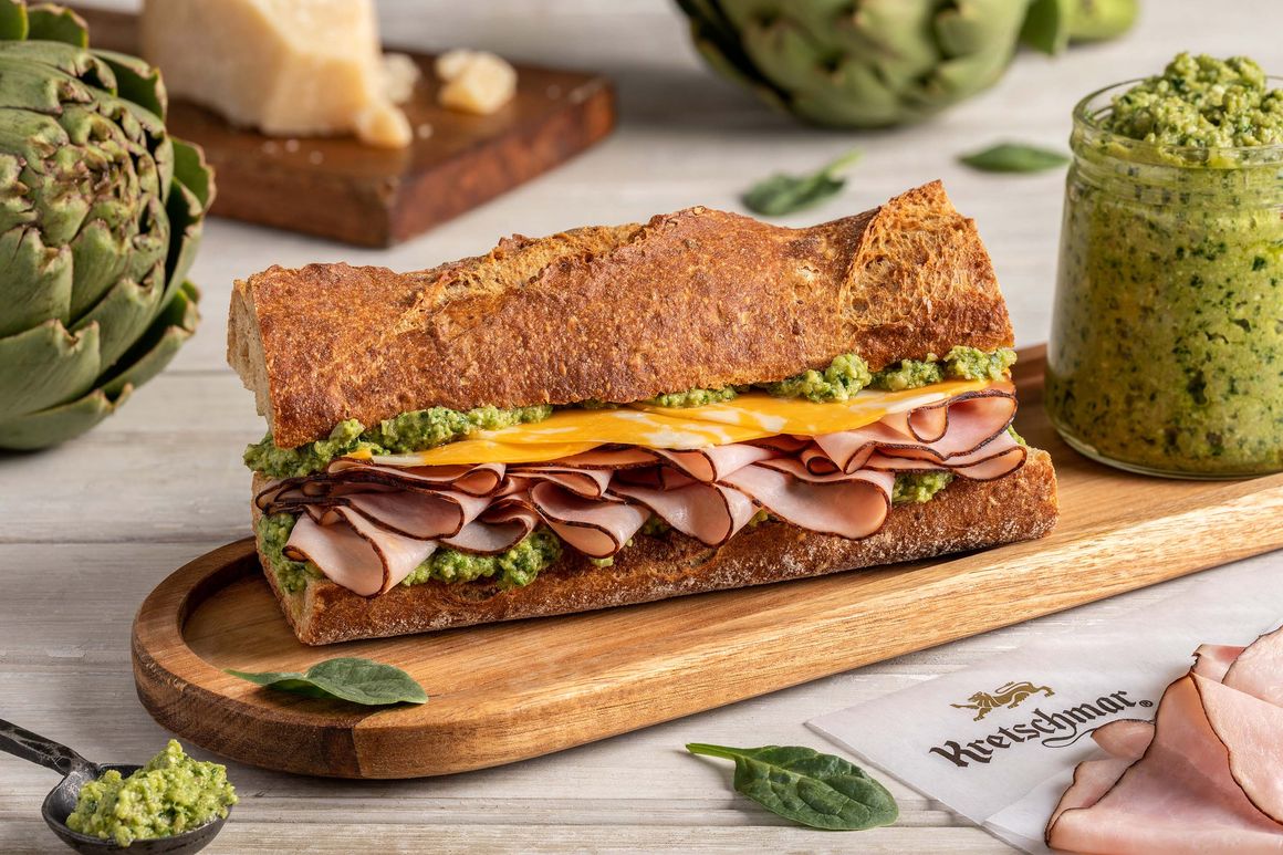 Recipe: Piller's Black Forest Ham and Summer Vegetable Sandwich - Frugal  Living Tips & Articles