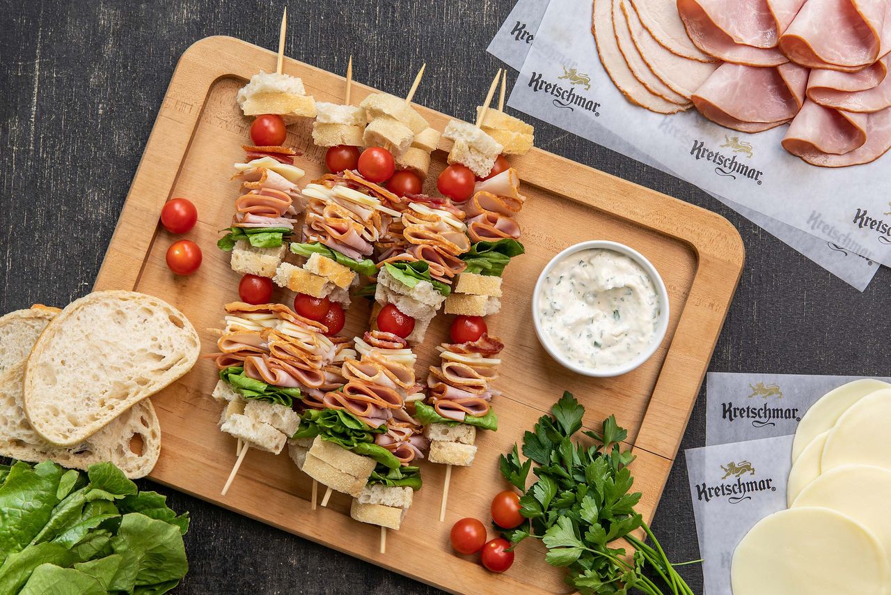 Club Sandwich Skewers | Kretschmar