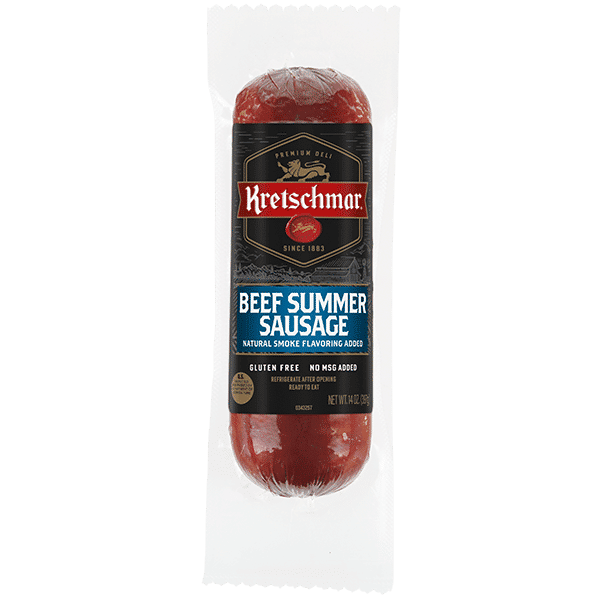 Busch Beef Summer Sausage Slicer 3.6 lb half