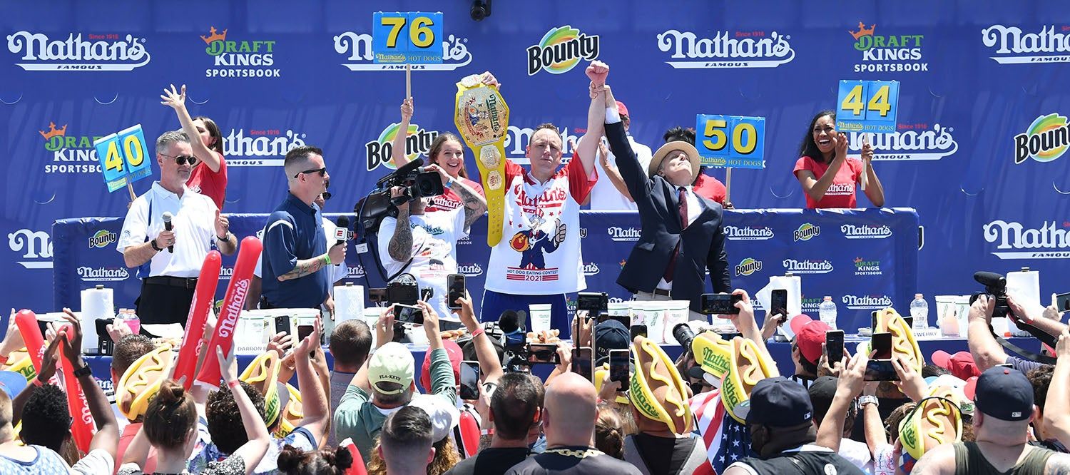 Nathan's Famous Hot Dog Eating Contest, 2021