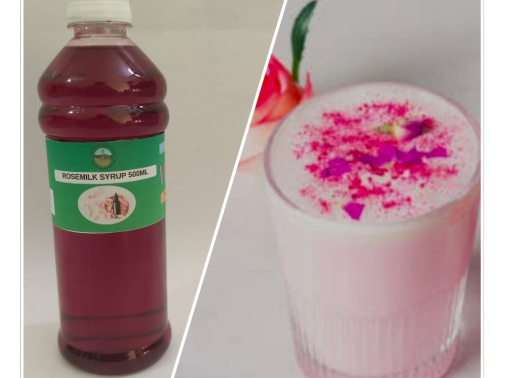 Rose milk 1