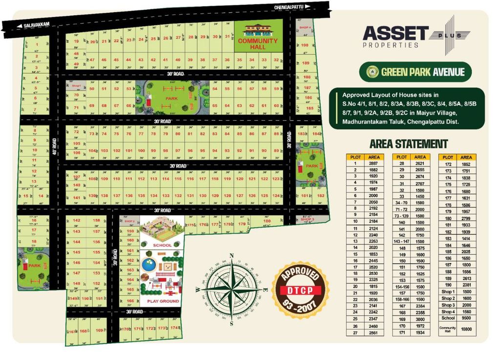 Green Park Avenu - Layout