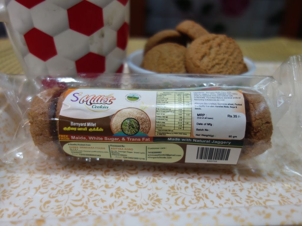 Banyard Millet Cookies