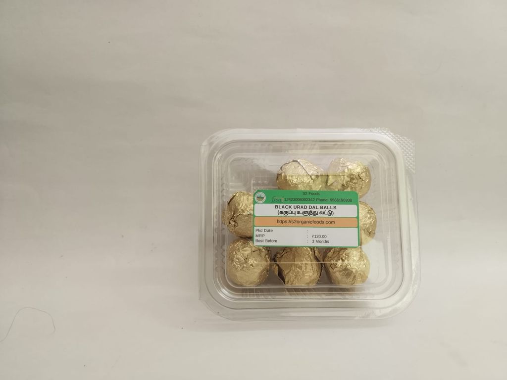 Black urad laddu