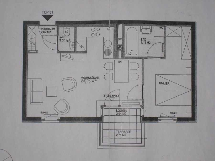 Wohnung mieten in Wien Wien 21.,Floridsdorf Wien 2417/9009 Plan