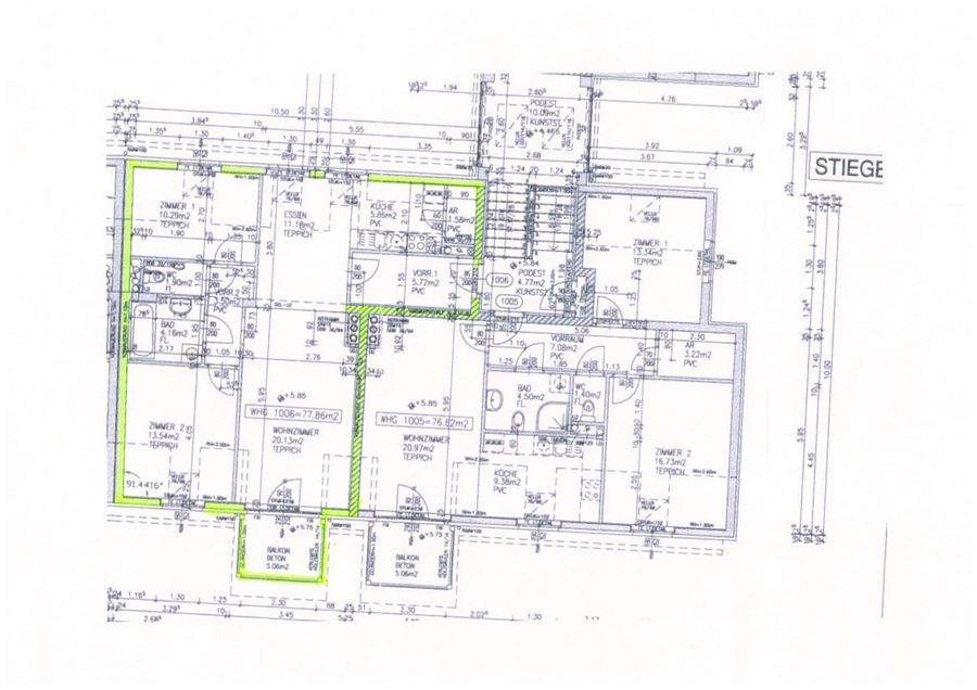 Wohnung kaufen in Niederösterreich Krems an der Donau 2417/9045 Plan