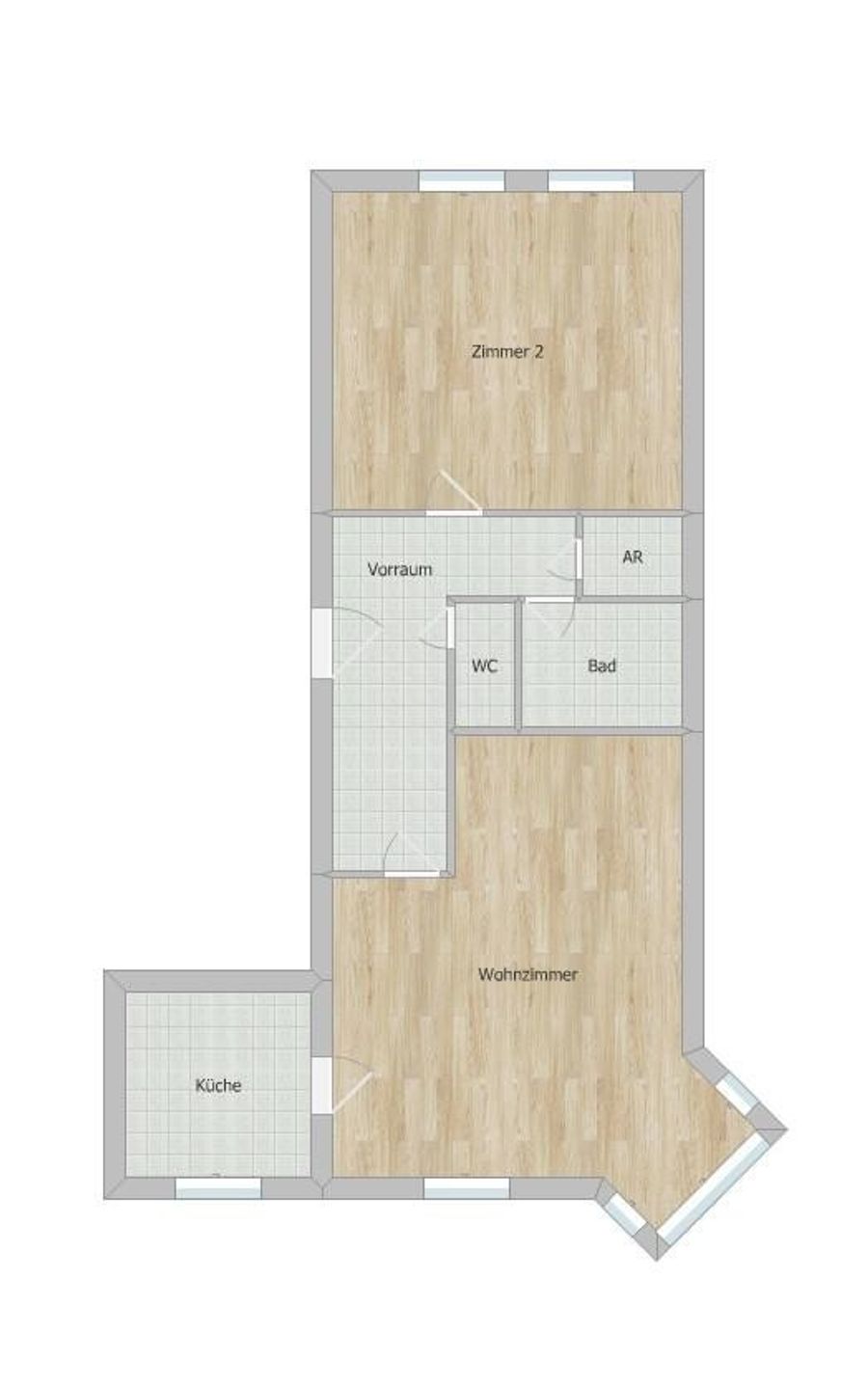 Wohnung kaufen in Niederösterreich Hollabrunn 2417/9058 9 Grundriss