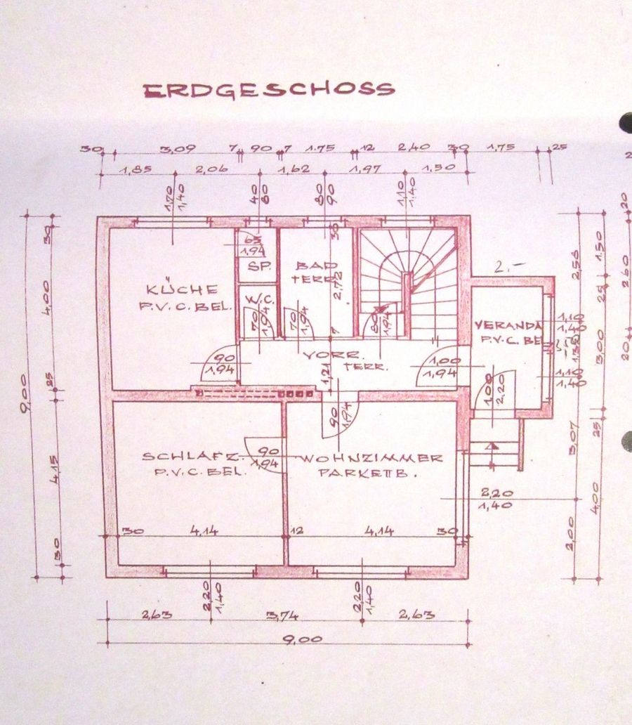 Haus kaufen in Niederösterreich Gänserndorf Zistersdorf 2417/9316 20 Plan Erdgeschoss