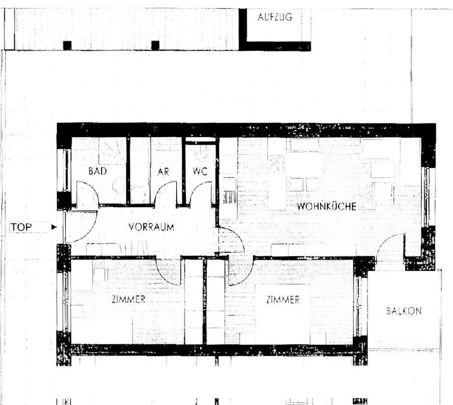 Wohnung mieten in Niederösterreich Mistelbach 2417/9337 13 Plan