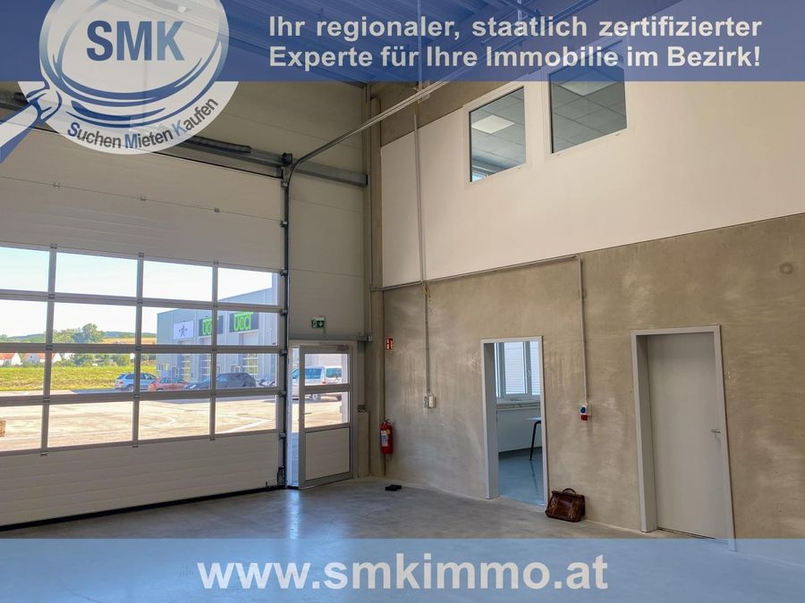 Gewerbeobjekt mieten in Niederösterreich Korneuburg Spillern 2417/8695 C 4 Halle-Eingang -EG Büro