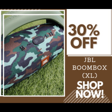 Jbl boombox xl top