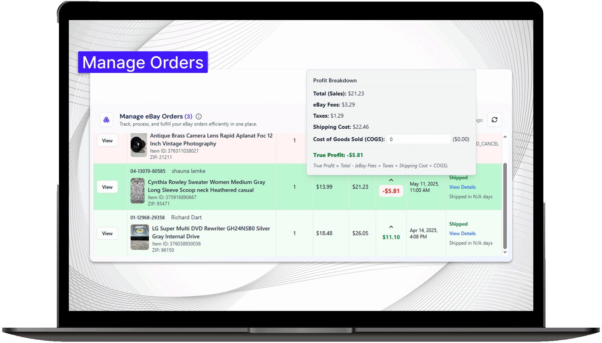 Manage Orders, Offers, and Tasks from One Place
