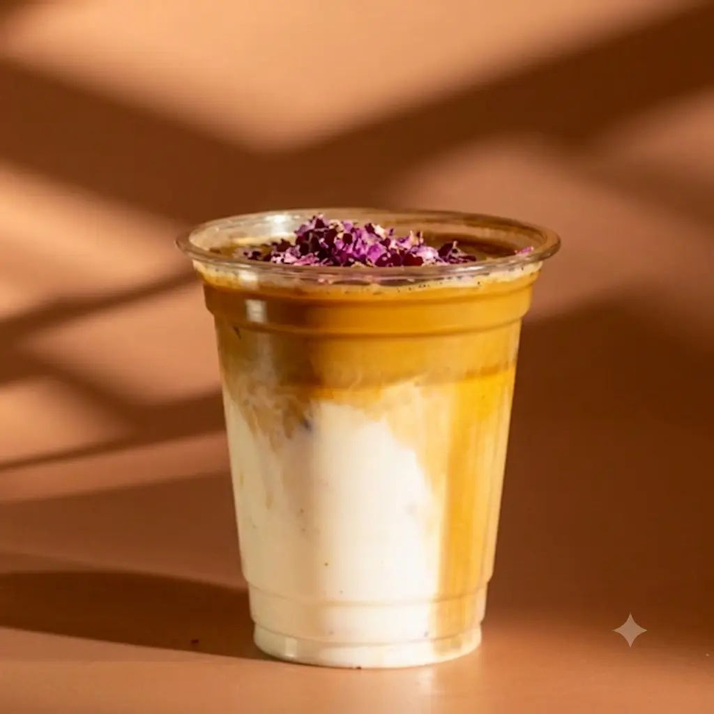 Iced Rose Latte