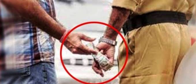 Bribe BY Punjab Police through internet media (image)