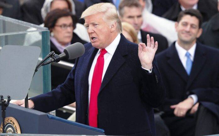 DONALD TRUMP OATH IMAGE (SNE NEWS)