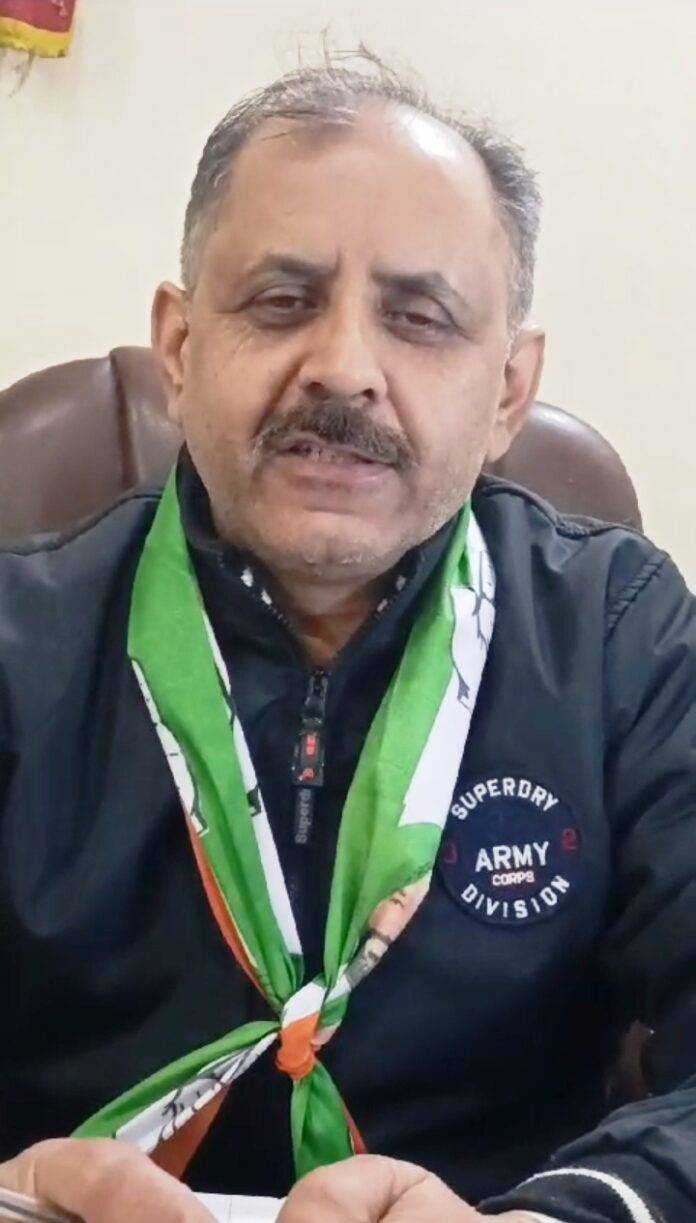 GIRISH SHARMA CONGRESS LEADER