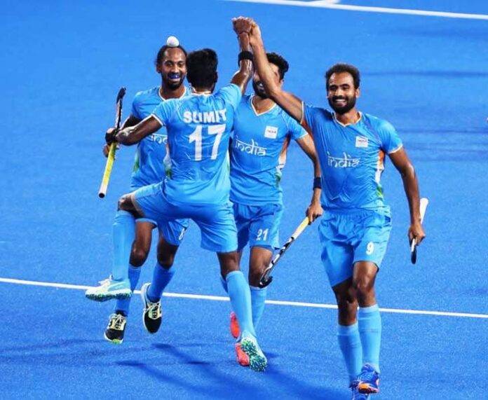 INDIAN HOCKEY TEAM WININNING