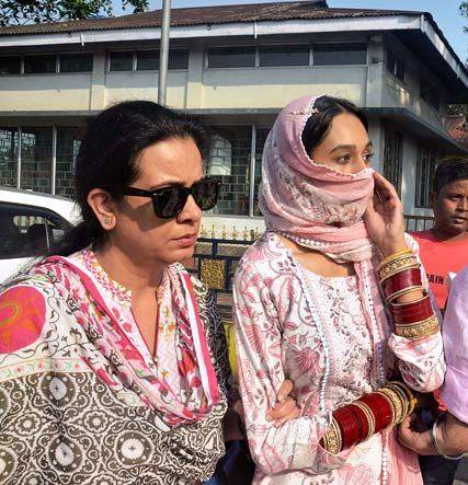 KHALISTHANI AMRITPAL WIFE SNE IMAGE